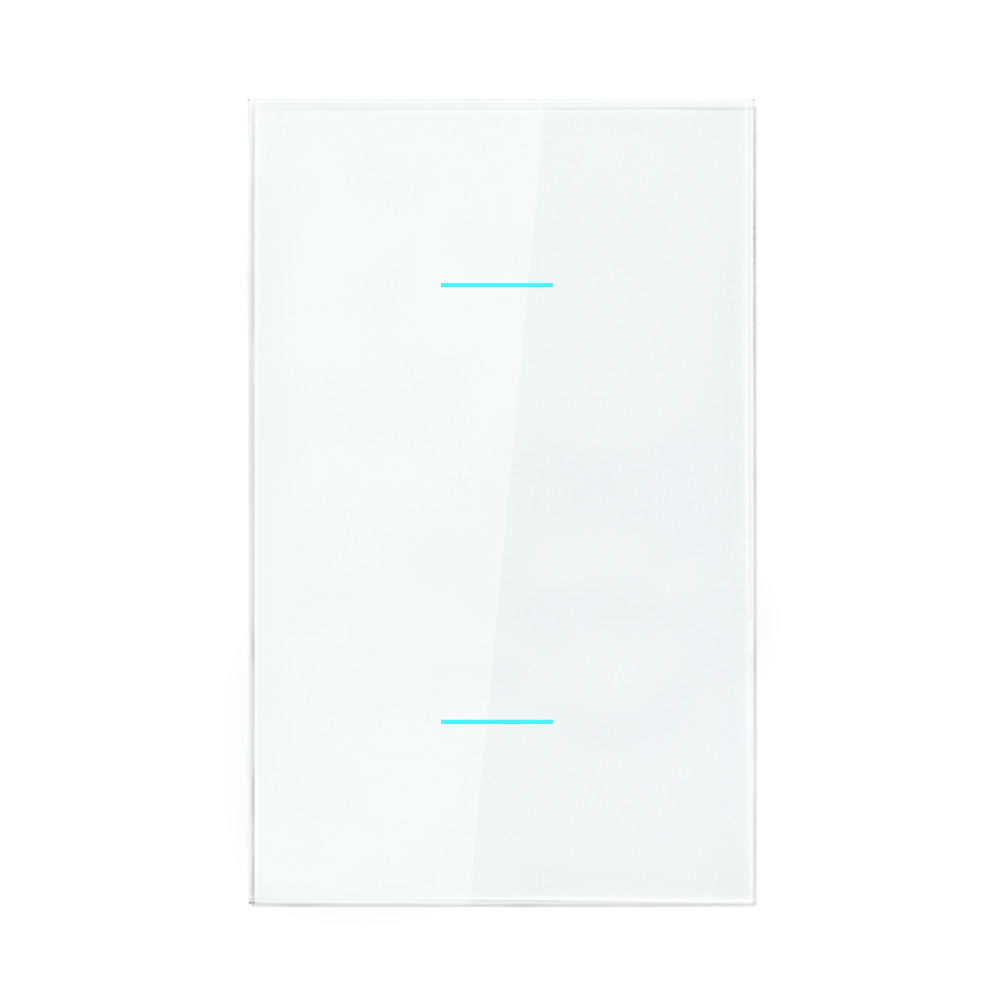 Blanco Zigbee 2Gang con línea neutra