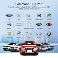 Localizador de Vehículos Inalámbrico OBD2 Micodus MV66, Mini Rastreador GPS Universal para Automóvil con Micrófono, OBD II, Plug and Play