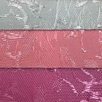 Tissu pour stores à enroulement à motif tricoté épais, matériau décoratif texturé multicolore pour stores de fenêtre