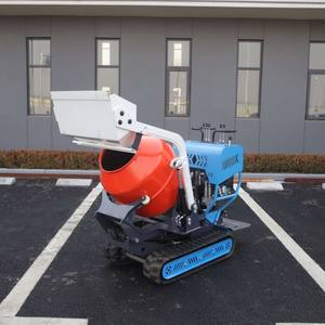 Hormigonera sobre orugas de carga automática Hormigonera con elevador - Product Image 2