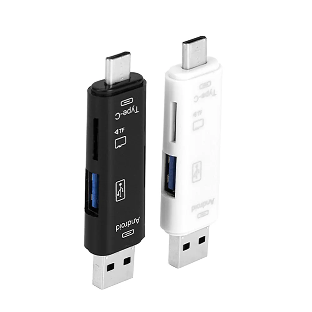 جميع في 1 USB 3.1 وتغ قارئ بطاقات SD TF قارئ البطاقات SD قارئ بطاقات نوع C USB C المصغّر USB الذاكرة دعم Mac10 Win7/8/xp/فيستا