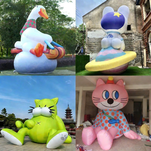 ตุ๊กตาเป่าลมมาสค็อตเป่าลมตัวการ์ตูนแบบคงที่และเดินได้ตัวละครเป่าลมได้สำหรับโปรโมชัน - Product Image 2