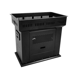 Mesa de <span class=keywords><strong>barbacoa</strong></span> de restaurante coreano con soporte de hierro reforzado grueso Mesa de olla caliente con tapa de mármol <span class=keywords><strong>para</strong></span> uso comercial - Product Image 5