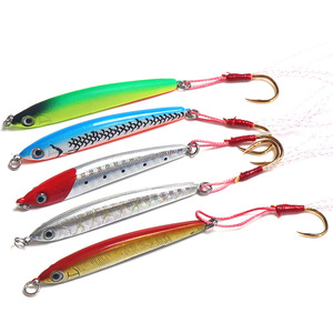 Señuelo de pesca tipo lápiz de 6.5 cm y 6.5 g, hundimiento rápido, para pesca de lubina en agua dulce, con acción vibrante, lanzamiento largo, señuelo artificial. - Product Image 5