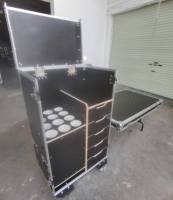 Support de micro BRAVO 12-UP et avec tiroirs 24x30 Road Cases