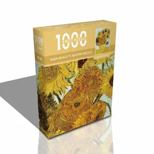 Rompecabezas de Papel Personalizado de 1000 Piezas |   Colección Fractal de Arte Paisajístico |   Opción de Logotipo Personalizado |   Regalo - Product Image 3