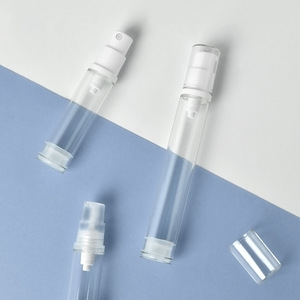 5ml 10ml 15ml Clear AS Plastic Mini Cosmetic Vacuum Cream Emulsion <strong>Bottle</strong> Sample Size <strong>Perfume</strong> Airless Fine Mist <strong>Spray</strong> <strong>Bottle</strong> - Product Image 3