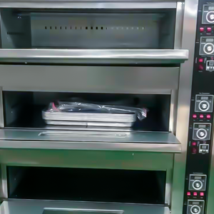 เตาอบแก๊สเชิงพาณิชย์ HELAXEN รุ่นใหม่ <span class=keywords><strong>พ</strong></span>ร้อมห้องอบแบบใช้ไอน้ำ ควบคุมด้วยระบบดิจิตอล ผลิตจากสแตนเลส ประหยัดพลังงาน ใช้งานง่าย อัตโนมัติ เหมาะสำหรับอบขนมปังและ<span class=keywords><strong>เค้ก</strong></span> - Product Image 5