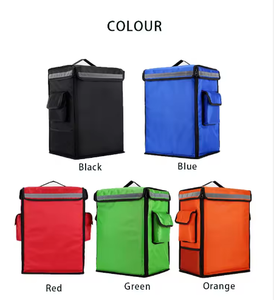 Mochila de Reparto de Pizza con Diseño de Letras, Oxford con Cierre, Bolsa Térmica para Entrega de Alimentos, Capacidad de 25L - Product Image 2