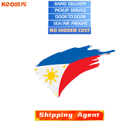 Transitaire maritime porte-à-porte pour les Philippines, fret maritime DDP Chine, livraison à domicile
