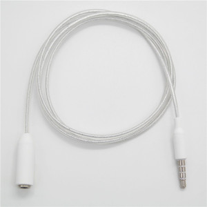 Cable de extensión de audio de 3.5mm macho a hembra, trenzado con TPE, para dispositivos digitales - Product Image 1