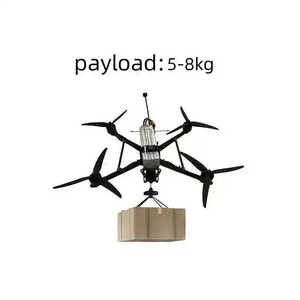 Drone FPV Commercial Open Fly 10/13/15 pouces, capacité de charge lourde de 5-8 kg et distance de vol de 20 km pour robots de livraison - Product Image 5