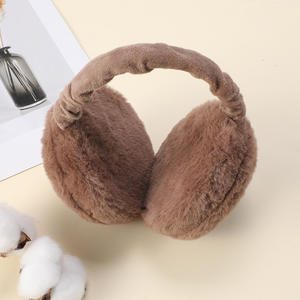 शरद ऋतु सर्दियों के फोल्डेबल बर्गर-आकार प्लग इयरमफ्स पुरुषों और महिलाओं के लिए नए प्यारे और पोर्टेबल गर्म ठंढ-प्रमाण - Product Image 4