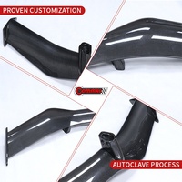 Aileron arrière de course en fibre de carbone sèche de haute qualité, style Z06, pour Chevrolet Corvette C8