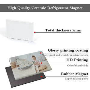 Cattura i Momenti della Vita con Magneti per Frigorifero 5*7cm Rettangolari in Ceramica per Sublimazione, Decorazioni per Frigorifero - Product Image 5