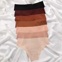 Culottes de bikini taille basse sexy en soie glacée respirante à séchage rapide pour femmes, tailles XXL et XXXL, style européen et américain, pour l'export.