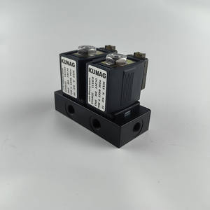 Vanne solénoïde intégrée multi-entrées à faible consommation d'énergie, résistante à la corrosion, vanne d'arrêt d'encre hydraulique - Product Image 1