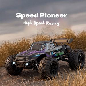 Voiture télécommandée tout-terrain <span class=keywords><strong>4x4</strong></span> RC 1:16, modèle jouet avec moteur à balais, vitesse élevée 35KM/H, 4 canaux, portée 80m, expert, métal, éducative - Product Image 3