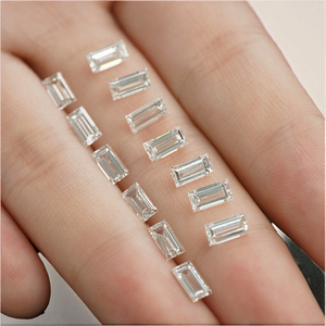 Diamante Sfuso Certificato IGI, Taglio Baguette, Colore D, Bianco, HPHT CVD, Cresciuto in Laboratorio, con Eccellente Chiarezza per Creazione di Gioielli - Product Image 3