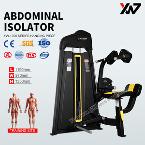 Équipement de musculation professionnel universel de haute qualité <span class=keywords><strong>Yongwang</strong></span> YW-1734 en acier, isolateur abdominal à charges individuelles - Product Image 2