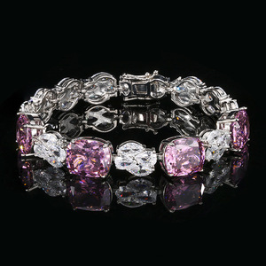 2024 high-end Jewelry Retro Simulation Bird's Nest Cut Light Luxury Full Diamond <b>Bracelet</b> High-grade <b>Bracelet</b> Lady - Product Image 6