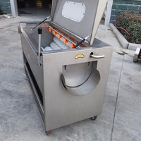 Automatische hoogproductieve aardappel schilmachine industriële commerciële wasmachine schiller voor groenten wortel