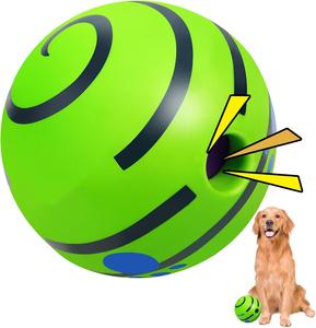 Hot Selling Cartoon Interactive Ball Dog Toys with Funny Giggling Sounds PVC & <b>Plush</b> Material - Product Image 1