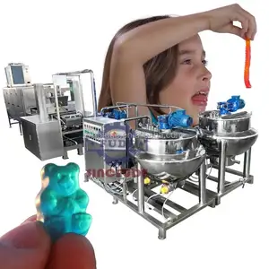 stainless steel High-accuracy fully automatic gummy making production line soft gummy candy vitamin gummy bear depositor