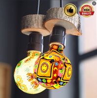 Ampoule à LED 4W Flower Global G125 G95 Filament Ampoules pour la décoration