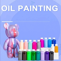 Peinture acrylique fluide Paul Cézanne PB047 60ML, haute fluidité, 27 couleurs, pour papier, en pot, diverses tailles