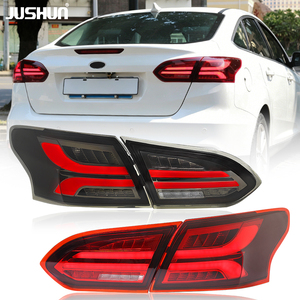 Feux arrière de voiture JUSHUN pour <span class=keywords><strong>Ford</strong></span> <span class=keywords><strong>Focus</strong></span> 2015-2018, feux de signalisation dynamiques à LED, ensemble de feux arrière, plug and play - Product Image 1