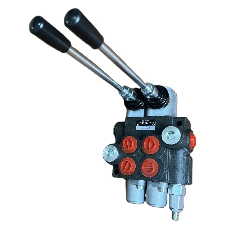 建設機械およびトラクター部品用の高普遍性P80シリーズ油圧モノブロック方向制御バルブ