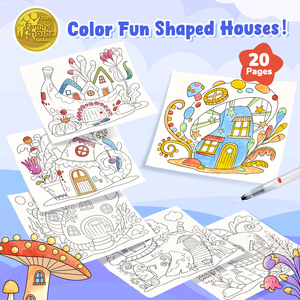 Bộ tranh màu nước Joycat 7 màu, sách vẽ tự làm dành cho học sinh, trẻ em, mô hình thương mại xuyên biên giới, đồ chơi tô màu - Product Image 2