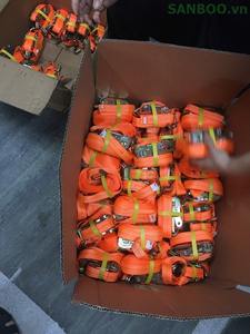 Premium 1.5 Ton High-Strength <b>Ratchet</b> <b>Straps</b> 3.8 cm Width Polyester Cargo Securing Belts for Heavy Loads - Product Image 6