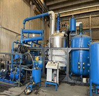 Nouvelle conception de machine de traitement des huiles usagées, mini-recyclage d'huiles moteur usagées en huile de base