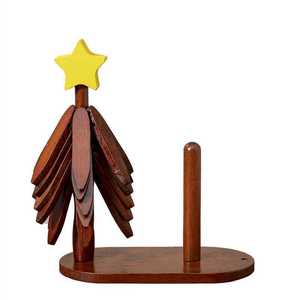 Tree Heat Insulation Mat Anti-scalding Home Dining <b>Table</b> Creative Coaster Mushroom Toothpick Holder Set - Product Image 3