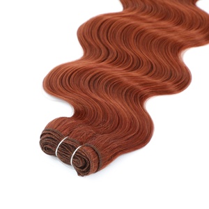 <span class=keywords><strong>GLADYS</strong></span> Extensiones de Cabello de Fibra Natural Rubio Blanco Suave de Alta Temperatura de 26 Pulgadas/30 Pulgadas, Ondulado Bio, Paquetes de Tejido de Cabello - Product Image 4