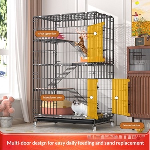 Kattenkooi Binnen, Opvouwbaar, Grote Maat, Dubbele Laag, Drie Laag, Vier Laag, Kattenhuis, Schuilplaats, Luxe, Aanpasbaar, Kattenvilla - Product Image 3