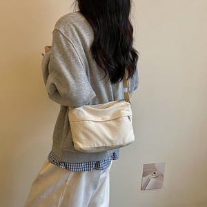 Bolso Bandolera de Lona para <span class=keywords><strong>Mujer</strong></span>, con Logotipo Personalizado, a la Moda, Portátil, de Gran Capacidad, Informal, Ligero y Duradero - Product Image 3