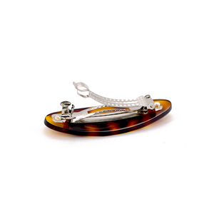 CANYUAN stile europeo e americano semplice ovale tartaruga-guscio acetato clip unica mini forcina personalizzata - Product Image 5
