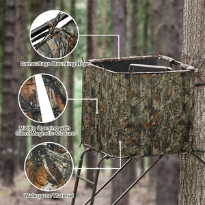 Mydays في الهواء الطلق تنوعا حجم كبير التمويه الغزلان الصامتة شجرة مغناطيسية تقف الصيد أعمى - Product Image 4