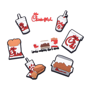 ของตกแต่งรองเท้ารูปไก่ทอดยอดนิยม ของขวัญคริสต์มาส ของตกแต่งรองเท้าเด็ก ของตกแต่งรองเท้าแบบ DIY - Product Image 1