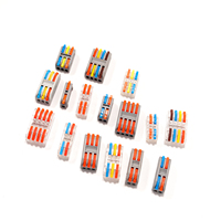 Compact Universal 5-5 222-212 Klemmen Kabel block 0, 08-4 mm2 Klemmen block mit Hebel PC-Gehäuse Kupfer Kontakt material