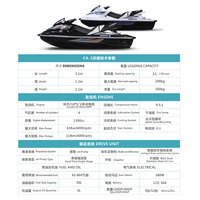 Bateau à moteur Suzuki à Double vitesse, 1300cc, Jetski, Sports de mer, moteur, le plus populaire, expédition gratuite
