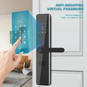 Electronic Smart Smart Locks Wifi Tuya <strong>Knob</strong> Key <strong>Doors</strong> <strong>Digital</strong> Security Fingerprint Handles Smart <strong>Door</strong> Lock - Product Image 5