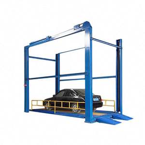 Puente de elevación de 4 postes para coche, elevador hidráulico de cuatro columnas para coche, sistema de elevación de estacionamiento para taller de reparación de vehículos - Product Image 5