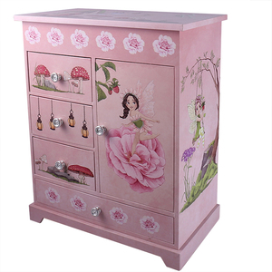 Ever Bright Factory's Custom Large Music Box Irregular Multi-Shape Unicorn Princess Varios tamaños MDF Papel Madera Joyería Viento - Product Image 4