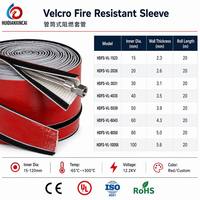 Funda Protectora de Silicona Flexible con Fibra de Vidrio, Resistente a Altas Temperaturas y Retardante de Llama, para Cables y Mangueras, 12.2KV