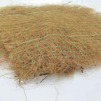 Couverture en fibre de coco de noix de coco conserver les graines et l'eau d'herbe végétale du sol pour protéger la couverture de géotextile de noix de coco d'érosion de pente