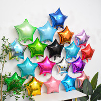 Cymylar 18 pouces étoile ballon feuille ballon toutes les couleurs Macaron dégradé cristal été Romance fête Festival anniversaire décoration